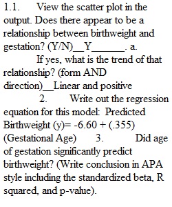 Lab 10 Regression